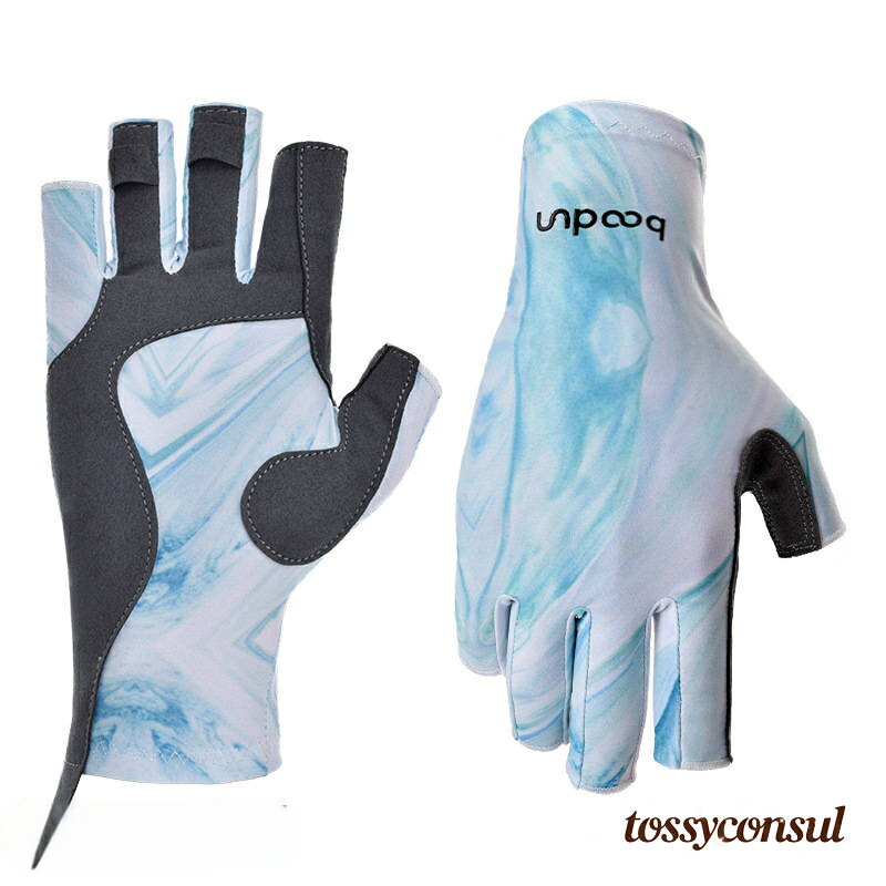 フィッシンググローブ 半指 釣り アウトドア 手袋 釣り用 5本指カット 3フィンガーレス てぶくろ 滑り止め素材 プレゼント ギフト