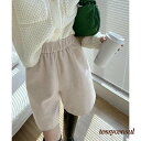 新生活応援 ウール風ハーフパンツ5分丈ワイドパンツ 女 レディース ボトムス ファッション ホワイトデーお返し 母の日 彼女 姉妹