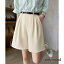 新生活応援 5分丈 タックショートパンツ レディース 女 レディース ボトムス ファッション ホワイトデ..