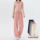 スウェットパンツ カラーパンツ 韓国 女 レディース ボトムス ファッション ホワイトデーお返し 母の日 彼女 姉妹 プレゼント ギフト 新生活