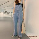 新生活応援 サロペット レディース デニムパンツ 女 レディース ボトムス ファッション ホワイトデーお返し 母の日 彼女 姉妹