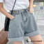 デニム ショートパンツ レディース韓国風 女 レディース ボトムス ファッション ホワイトデーお返し 母..