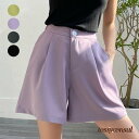 ショートパンツ ハイウエスト 細見え 夏 女 レディース ボトムス ファッション ホワイトデーお返し 母の日 彼女 姉妹 プレゼント ギフト 新生活