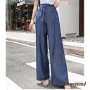 「50%OFFクーポン」新生活応援 ワイドパンツ レディース ロング丈ワイドパンツ ズボン レション 薄手 春夏 ゆったり ハイウエスト ボトムス カジュアル 30代オシャレ 着痩せ