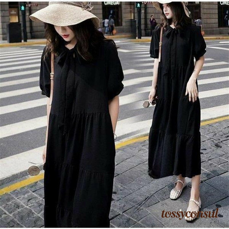 新生活応援 ロングワンピース ワンピース レディース 大きいサイズ ゆったり 着痩せ ギャザー コーデ ..