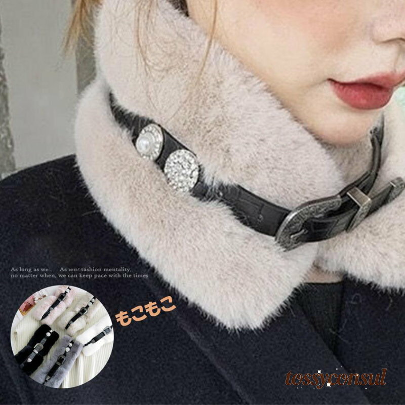 ネックウォーマー マフラー ふわふわ オシャレ 女 レディース ファッション ホワイトデーお返し 母の日 彼女 姉妹 プレゼント ギフト 新生活