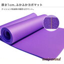 ヨガマット 幅広 183x61cm 10mm 厚手 滑らない ケース 断熱構造 防寒 防音 マット 折りたたみ ヨガ ダイエット腹筋 ストレッチマット トレーニングマット 1cm ヨガラグ ヨガ 収納ケース付き エクササイズマット 新生活