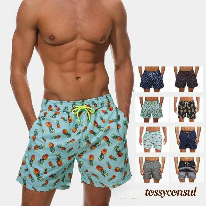 サーフパンツ メンズ 水着 トランクス 水陸両用 インナー付き 男性用 ボードショーツ 涼しい 夏 ビーチパンツ ハーフパンツ 総柄 プレゼント ギフト 新生活