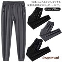 ジョガーパンツ メンズ 冷感 パンツ サマーパンツ アイスシルク イージーパンツ ストレッチ 伸縮性 ウェストゴム ポケット付き 吸汗速乾 スポーツ カジュアルパンツ トレーニング 運動 作業 涼感 涼しい 薄手 通気性 春 夏 大きいサイズ 選べる2タイプ 全2色