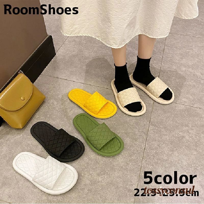 ルームシューズ スリッパ 前開き 男女兼用 レディース メンズ ベランダ サンダル バススリッパ 浴室 バルコニー テラス カジュアル おしゃれ かわいい