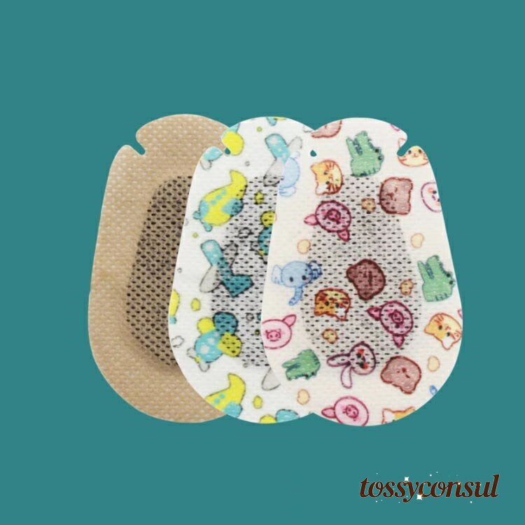 新生活応援 通気性 子供用 60枚入り アイパッチ 貼る 眼帯 タイプ 不織布 訓練用 遮光 便利 アイパッチ 弱視 斜視 眼帯 視力矯正 キッズ ジュニア 左右兼用 かわいい おしゃれ