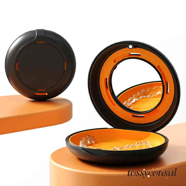 部分入れ歯ケース リテーナーケース 入れ歯ケース 持ち運びやすい 鏡付き 薬ケース 義歯 ピルケース 付け歯 抗菌防湿 選べる8色