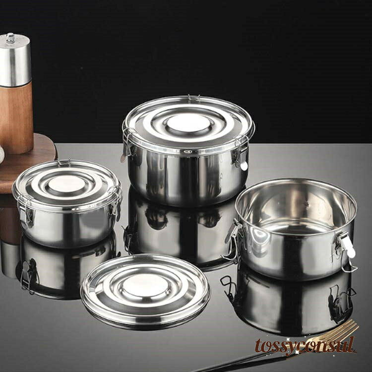 新生活応援 ピクルス お弁当箱 丸型 臭い防止 1500ml 保存容器 1000ml フードコンテナ ふた付き 食品保存 キムチ保存 漏れ防止 密閉性 500ml