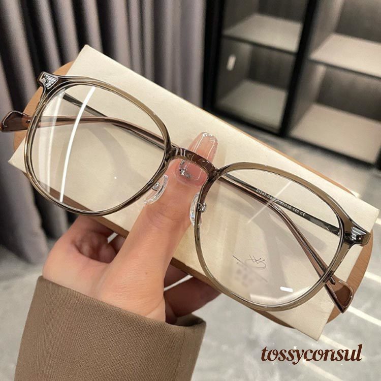 新生活応援 度付き メガネ ブルーライトカット おしゃれ 近視対応 めがね 眼鏡 軽い レディース ins フ..