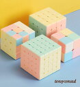 「50%OFFクーポン」新生活応援 ルービックブロック ジーニアスキューブ 立体パズル 4×4 5×5 Genius CUBE スピード スマート ブロック 頭の体操 立方体 四角形 知育玩具 手の運動 リハビリ