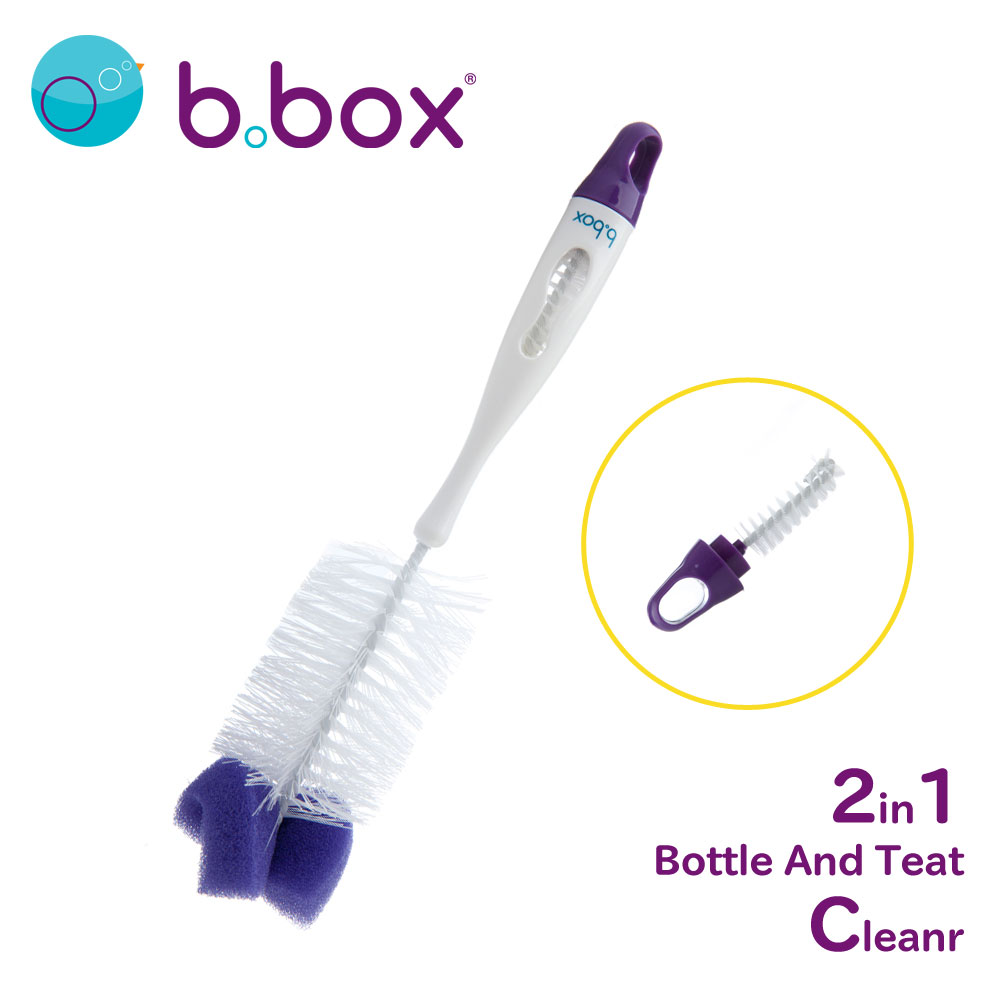 b.box uVN[i[ 2 in 1 Bottle And Teat Cleaner Mr xr[{g Vbs[Jbv  X|W xr[pi r[{bNX