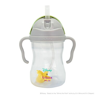 ディズニー くまのプーさん トレーニングマグ シッピーカップ Disney Sippy cup Winnie the Pooh トレーニングカップ ストローマグ ベビー食器 ベビー 水筒 ベビーカップ 赤ちゃん用コップ b.box ビーボックス