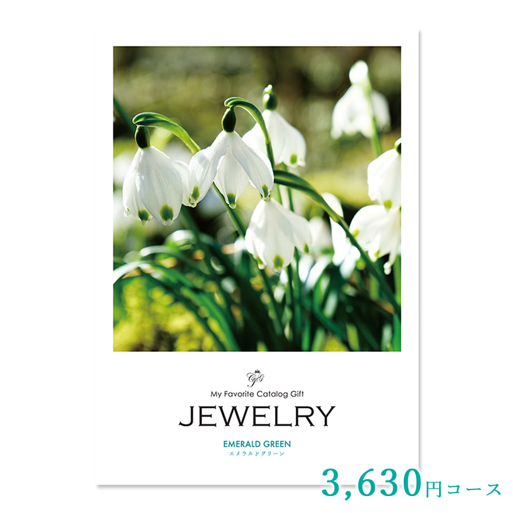 楽天ギフトと雑貨ファンメアリーカタログギフト 内祝い JEWELRY ジュエリー エメラルドグリーン 3,630円コース 結婚内祝い 出産内祝い 結婚式 引き出物 退職 お礼 お返し 引越し 感謝 ありがとう CIH