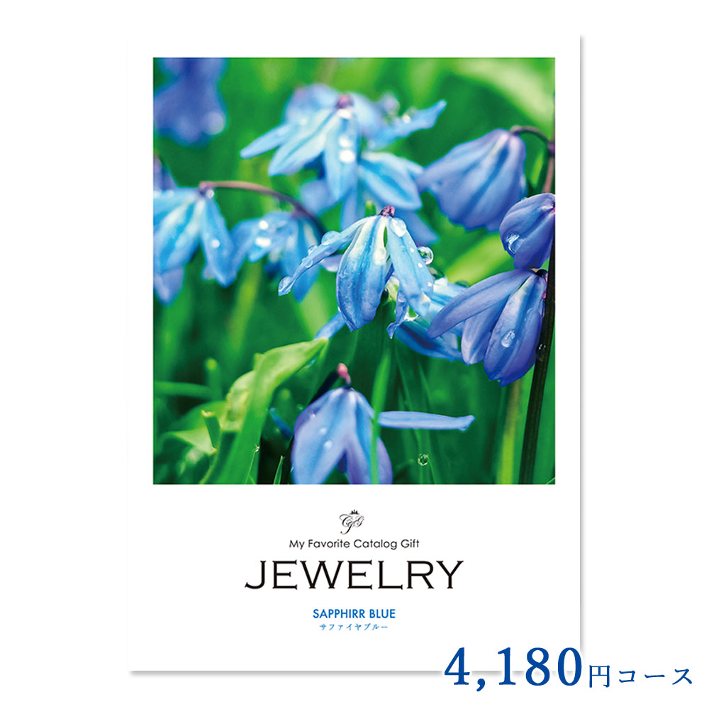 楽天ギフトと雑貨ファンメアリーカタログギフト 内祝い JEWELRY ジュエリー サファイアブルー 4,180円コース 結婚内祝い 出産内祝い 結婚式 引き出物 退職 お礼 お返し 引越し 感謝 ありがとう CIH