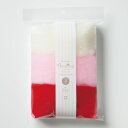 アクレーヌ 3色セット A(ホワイト&パステルピンク&レッド) 手芸キット ハマナカ アクリルフェルト ファブリック 生地 H4411-401