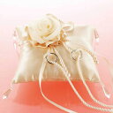 モダンリングピロー 手作りキット 結婚式 シャンパンゴールド 手芸キット Panami パナミ バラ ローズ 指輪 リング