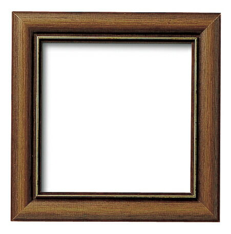 額 額縁 木製フレーム 内寸:10.5×10.5cm ブラウン ポスターフレーム 壁掛け パネル 枠 四角 刺繍 手芸 ハンドメイド 手作り 手芸用品 オリムパ...
