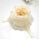 バラのスウィートリングピロー 手作りキット 結婚式 rp17 手芸キット Panami パナミ 花 薔薇 ばら ローズ ハンドメイド リボン