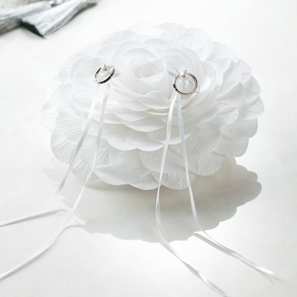 リングピロー 手作りキット 結婚式 Fiore フィオーレ ホワイトA 手芸キット 花びら 花 フラワー 初心者 簡単 Panami パナミ