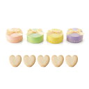 コフレシュクル(ハートクッキー) 美味しい おしゃれ かわいい プチギフト お菓子 結婚式 ウェディング パーティー 二次会 ギフト 送賓 お見送り お礼 お返...