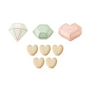 ジュエルボックス(ハートクッキー)単品 追加1個 美味しい おしゃれ 宝石 ハート プチギフト お菓子 結婚式 ウェディング パーティー 二次会 ギフト 送賓 ...