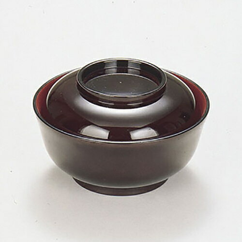 味づくし　朱中皿付　タメ内朱　380-36211(Z387-141)平鉢 お皿 丼 どんぶり 和食器 業務用 業務用食器