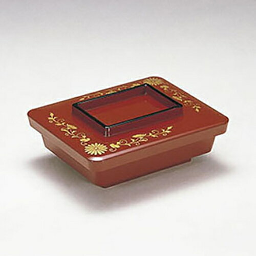 う平　大　朱唐草内朱　380-32141(Z392-111)うな重 うな平 うなぎ容器 鰻容器 一段 弁当箱 お弁当箱 鰻丼 土用丑の日 丑の日 和 和風 おしゃれ 日本製 漆器 和食 飲食店 旅館 料亭 割烹 ホテル レストラン 定食屋 居酒屋 和食屋 家庭用 おもてなし 業務用