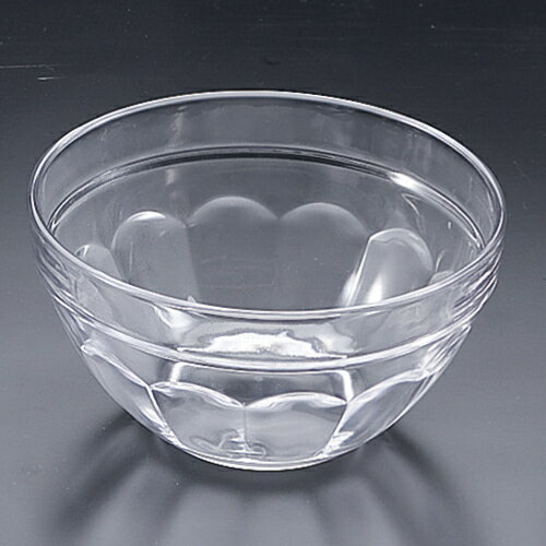 A3171W JOYボール150　080-10058(Z841-33)小皿 お皿 ガラス ガラス皿 クリア 透明 シンプル おしゃれ 業務用 業務用食器