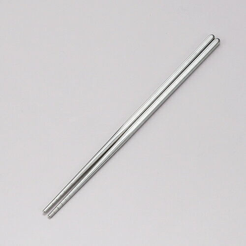 ステンレス23cm角箸　10膳入　800-35001(Z1165-47)お箸 おはし ステンレス箸 ステンレス製 韓国製 韓国料理 焼き肉 焼肉 飲食店 居酒屋 業務用箸 業務用 業務用食器 まとめ買い