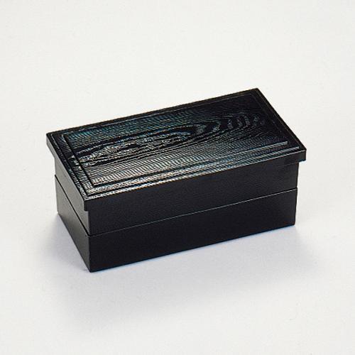 大宮弁当 2段セット(A仕切 2段) 300-37511(Z216-140)松花堂 弁当箱 お弁当箱 幕の内弁当 和 和風 おしゃれ 日本製 漆器 お花見 会席 お正月 運動会 カフェ レストラン 飲食店 旅館 ホテル 食堂 学校 介護施設 給食 家庭用 業務用