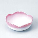 桜小鉢 白ピンクぼかし 305-42131(Z230-63)小鉢 小皿 皿 桜型 かわいい 和食器 シンプル おしゃれ 飲食店 ホテル レストラン カフェ 居酒屋 施設 学校 給食 介護施設 家庭用 業務用 業務用食器