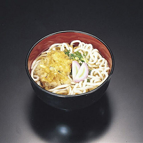 新鉢　黒内朱　375-22012(Z414-64)お椀 椀 鉢 蕎麦椀 そば椀 そば鉢 うどん鉢 小丼 和食器 日本製 飲食..