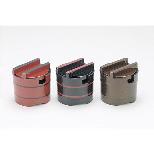 ガリ入れ　朱黒帯、黒朱帯、金パール　410-37101〜37103(Z429-28)調味料入れ 卓上小物 薬味入れ 和食器..