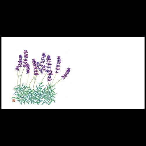 お手元マット　ラベンダー（6〜8月