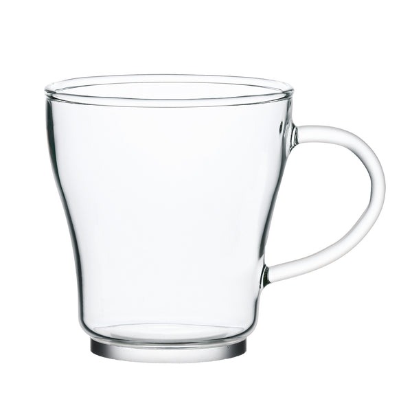 耐熱マグカップTA-501.502-JAN　138-10627.10628(Z813)マグカップ グラス ガラス 耐熱ガラス 電子レンジ対応 透明 クリア おしゃれ 紅茶 コーヒー シンプル ギフト プレゼント カフェ おうちカフェ レストラン 飲食店 業務用