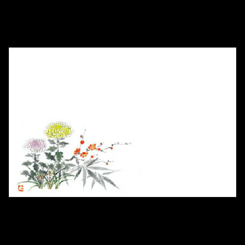 乐天商城 - 38cm上質紙マット　四季の花　201-10083(Z102-158)テーブルマット ランチョンマット 紙マット 紙製 ペーパー ペーパーマット 日本製 38×26cm 100枚入 使い捨て 使い捨てマット 和風 おしゃれ 和食 料亭 旅館 レストラン カフェ ホテル 飲食店 業務用