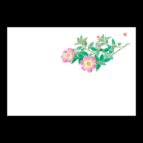 38cm上質紙マット　NEWサザンカ　201-10239(Z106-350)テーブルマット ランチョンマット 紙マット 紙製 ..