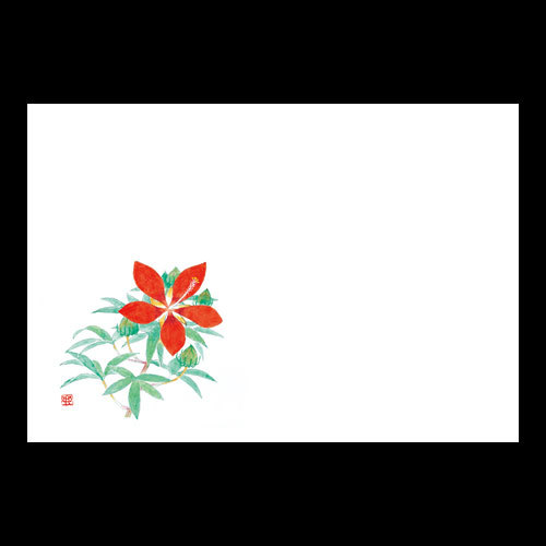 尺3雲竜和紙マット　もみじ葉葵　192-10073(Z118-341)テーブルマット ランチョンマット 紙マット 紙製 ペーパーマット 雲竜紙 38×26cm 日本製 100枚入 使い捨て 使い捨てマット 和風 おしゃれ 和食 料亭 旅館 レストラン カフェ ホテル 飲食店 業務用