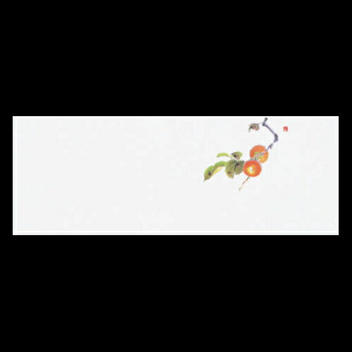 箸置雲竜和紙マット　柿　192-20074(Z122-237)テーブルマット ランチョンマット 紙マット 紙製 ペーパ..