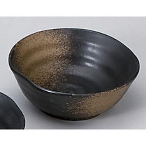 Rakuten - 黒吹焼〆12cm鉢　610-12007(Z612-106)お皿 取り皿 取り分け皿 おしゃれ モダン 和モダン 陶磁器 和食器 洋食器 シンプル 飲食店 ホテル レストラン カフェ 居酒屋 家庭用 業務用 業務用食器