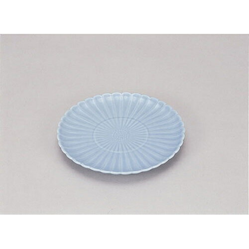 Rakuten - 5寸菊割皿　青磁　610-28020(Z633-141)お皿 丸皿 青磁皿 陶磁器 和食器 洋食器 シンプル おしゃれ 飲食店 ホテル レストラン カフェ 居酒屋 家庭用 業務用 業務用食器