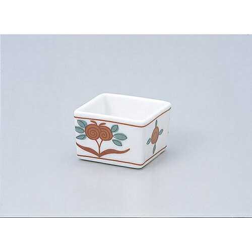 サイコロ赤絵珍味　610-31053(Z652-286)和食器 小鉢 豆小鉢 小付 珍味入れ 業務用食器 業務用