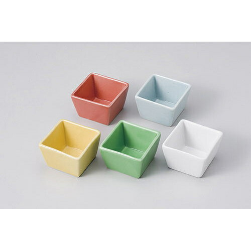 乐天商城 - 端反升型珍味　610-31182-01〜05(Z658-371)小鉢 小付 珍味皿 珍味入れ お皿 皿 小皿 陶磁器 和食器 シンプル おしゃれ 飲食店 ホテル レストラン カフェ 居酒屋 施設 学校 給食 介護施設 家庭用 業務用 業務用食器