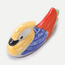 茶頭4色鳥箸置 610-32063(Z682-260)箸置き 箸休め はし置き 鳥 小鳥 カトラリー かわいい ギフト プレゼント おもてなし 飲食店 旅館 料亭 カフェ レストラン 居酒屋 施設 食堂 業務用 まとめ買い