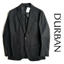 D'URBAN定価97,900円（税込）日本製（MADE IN JAPAN）編みジャケットブラック×グレー　秋冬　背抜き仕立てA4サイズ